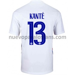 Camiseta de Fútbol Francia Kante 13 Exterior Euro 2020 Manga Corta