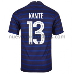 Camiseta de Fútbol Francia Kante 13 Casa Euro 2020 Manga Corta