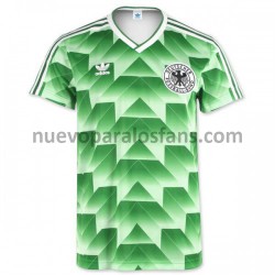 Camiseta de Fútbol Alemania Retro Exterior 1990 Manga Corta
