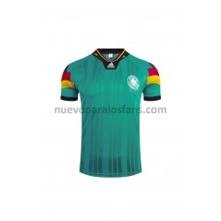 Camiseta de Fútbol Alemania Retro Exterior 1992 Manga Corta