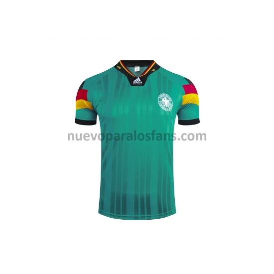 Camiseta de Fútbol Alemania Retro Exterior 1992 Manga Corta