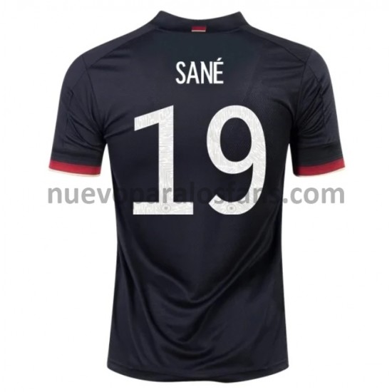 Camiseta de Fútbol Alemania SANE 19 Exterior Euro 2020 Manga Corta