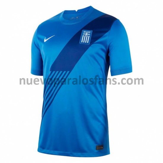 Camiseta de Fútbol Grecia Exterior 2020-2021 Manga Corta