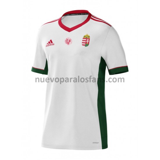 Camiseta de Fútbol Hungría Exterior Euro 2020 Manga Corta