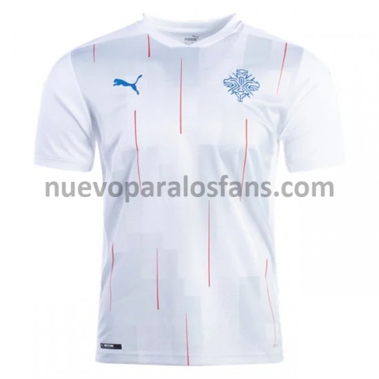 Camiseta de Fútbol Islandia Exterior 2020-2021 Manga Corta