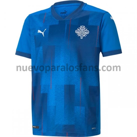 Camiseta de Fútbol Islandia Casa 2020-2021 Manga Corta