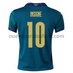 Camiseta de Fútbol Italia Insigne 10 Tercera Euro 2020 Manga Corta