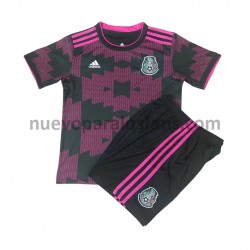Camiseta de Fútbol México Niño Casa 2021 Manga Corta