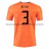 Camiseta de Fútbol Países Bajos MATTHIJS DE LIGT 3 Casa Euro 2020 Manga Corta