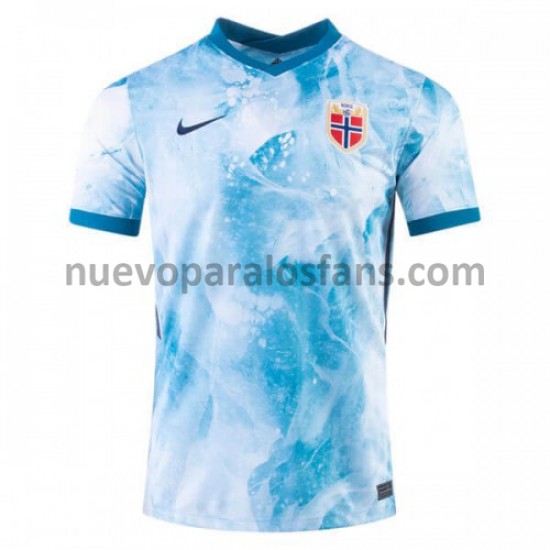 Camiseta de Fútbol Noruega Exterior 2020-2021 Manga Corta