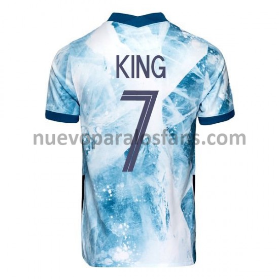 Camiseta de Fútbol Noruega Joshua King 7 Exterior 2020-2021 Manga Corta