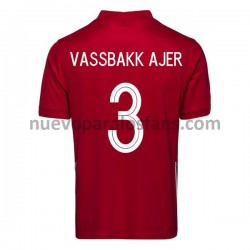 Camiseta de Fútbol Noruega Kristoffer Ajer 3 Casa 2020-2021 Manga Corta