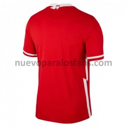 Camiseta de Fútbol Polonia Exterior Euro 2020 Manga Corta