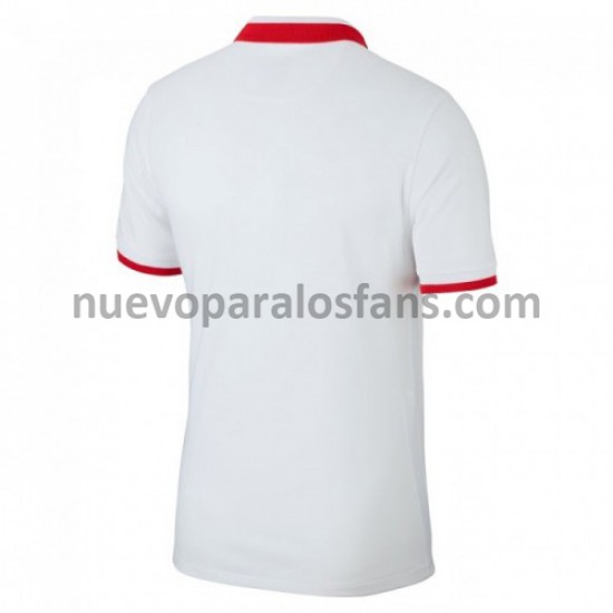 Camiseta de Fútbol Polonia Casa Euro 2020 Manga Corta