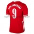 Camiseta de Fútbol Polonia Robert Lewandowski 9 Exterior Euro 2020 Manga Corta