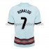 Camiseta de Fútbol Portugal Cristiano Ronaldo 7 Exterior Euro 2020 Manga Corta