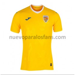 Camiseta de Fútbol Rumania Casa 2021 Manga Corta