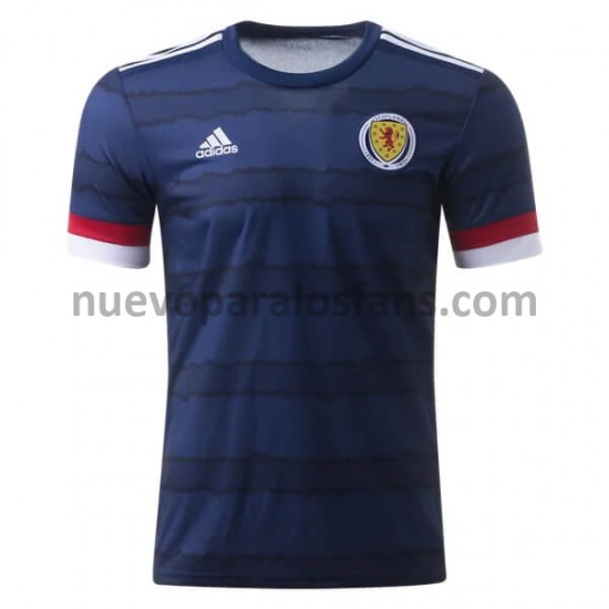 Camiseta de Fútbol Escocia Casa Euro 2020 Manga Corta