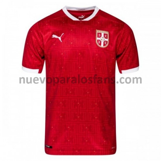 Camiseta de Fútbol Serbia Casa 2020-2021 Manga Corta