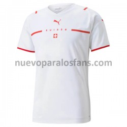 Camiseta de Fútbol Suiza Exterior 2021-2022 Manga Corta