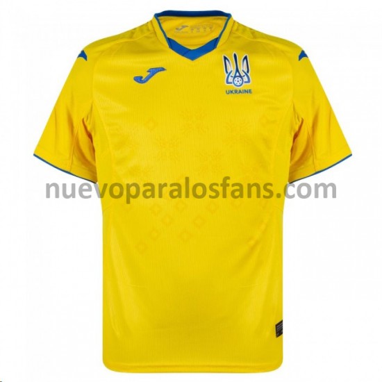 Camiseta de Fútbol Ucrania Casa 2020-2021 Manga Corta