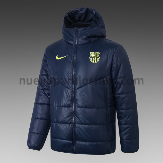 FC Barcelona Azul Oscuro Abrigo