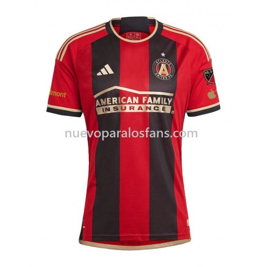 Camiseta de Fútbol Atlanta United Hombre Casa 2023-2024 Manga Corta