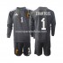 Camiseta de Fútbol Bélgica Courtois 1 Portero Niño Exterior 2022 Manga Larga