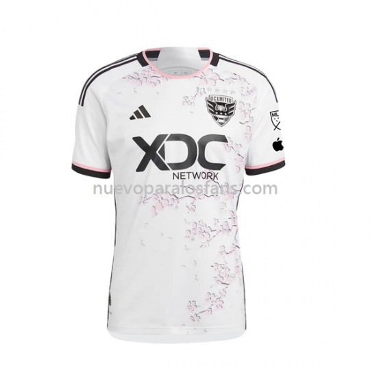Camiseta de Fútbol DC United Hombre Exterior 2023-2024 Manga Corta