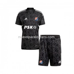 Camiseta de Fútbol Dinamo Zagreb Portero Niño Casa 2022-2023 Manga Corta