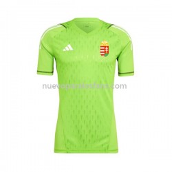 Camiseta de Fútbol Hungría Portero Hombre Casa 2022 Manga Corta