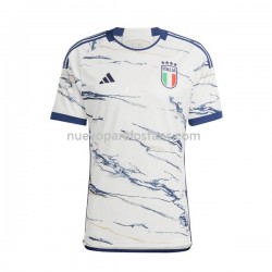 Camiseta de Fútbol Italia Hombre Exterior 2023 Manga Corta