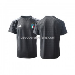 Camiseta de Fútbol Italia Portero Hombre Exterior 2023 Manga Corta