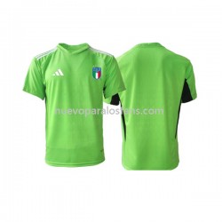 Camiseta de Fútbol Italia Portero Hombre Casa 2023 Manga Corta