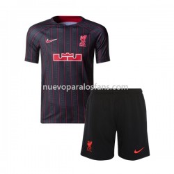 Camiseta de Fútbol Liverpool x LeBron James Niño Casa 2022-2023 Manga Corta