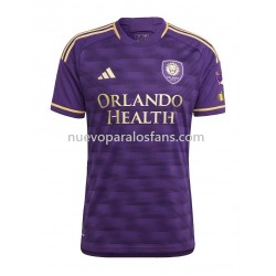 Camiseta de Fútbol Orlando City SC Hombre Casa 2023-2024 Manga Corta
