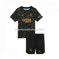Camiseta de Fútbol Paris Saint-Germain Niño Cuarto 2022-2023 Manga Corta