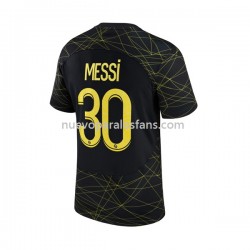 Camiseta de Fútbol Paris Saint-Germain Lionel Messi 10 Hombre Cuarto 2022-2023 Manga Corta