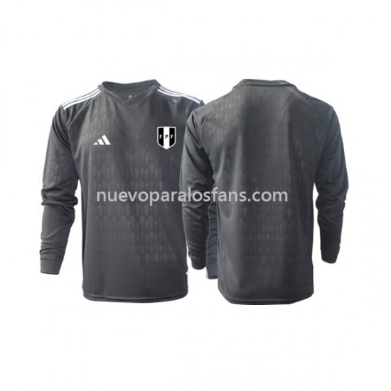 Camiseta de Fútbol Perú Portero Hombre Casa 2023 Manga Larga