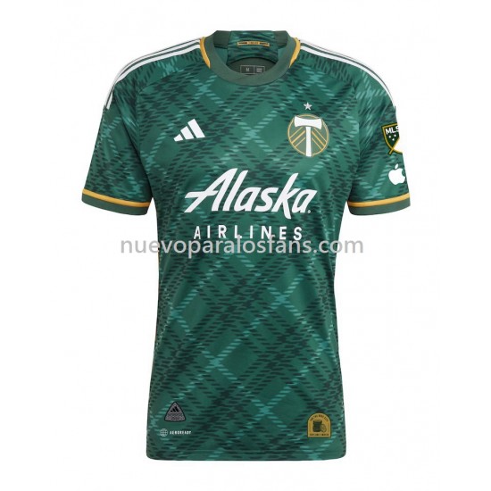 Camiseta de Fútbol Portland Timbers Hombre Casa 2023-2024 Manga Corta
