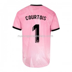 Camiseta de Fútbol Real Madrid Thibaut Courtois 1 Portero Hombre Cuarto 2021-2022 Manga Corta