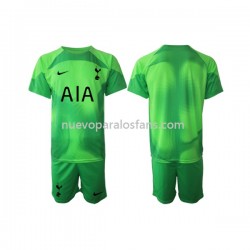 Camiseta de Fútbol Tottenham Hotspur Portero Niño Exterior 2022-2023 Manga Corta