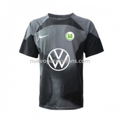 Camiseta de Fútbol VfL Wolfsburg Portero Hombre Casa 2022-2023 Manga Corta