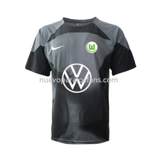 Camiseta de Fútbol VfL Wolfsburg Portero Hombre Casa 2022-2023 Manga Corta