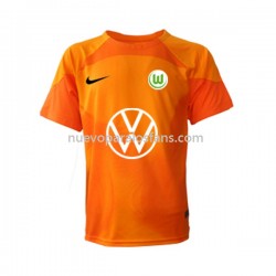 Camiseta de Fútbol VfL Wolfsburg Portero Hombre Tercera 2022-2023 Manga Corta