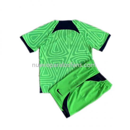 Camiseta de Fútbol VfL Wolfsburg Niño Casa 2022-2023 Manga Corta