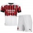 Camiseta de Fútbol AC Milan Niño Cuarto 2022-2023 Manga Corta