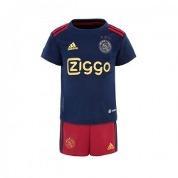 Camiseta de Fútbol AFC Ajax Niño Exterior 2022-2023 Manga Corta