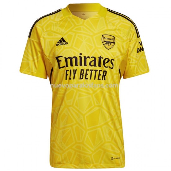 Camiseta de Fútbol Arsenal Portero Casa 2022-2023 Manga Corta