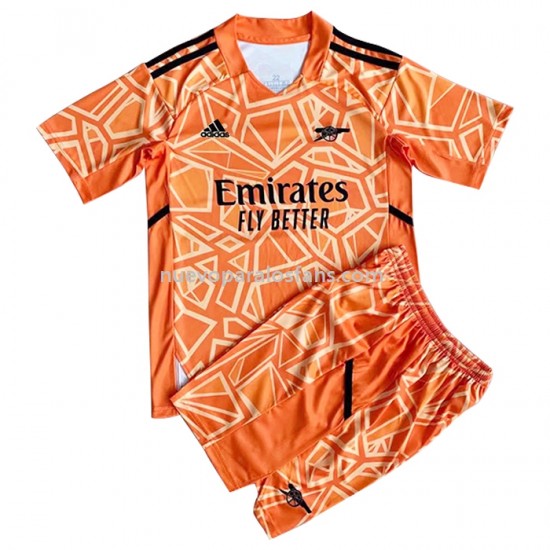 Camiseta de Fútbol Arsenal Portero Niño Tercera 2022-2023 Manga Corta